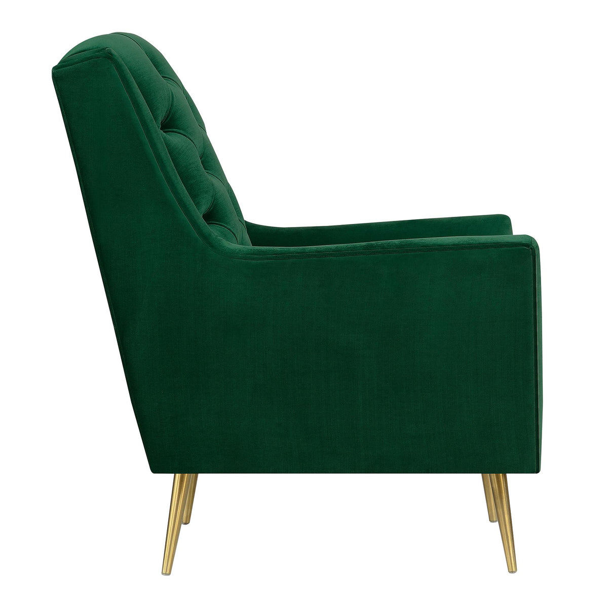 Bryan Accent Chair w/ Gold Legs - Jack’s Furniture and More (Laredo, TX)