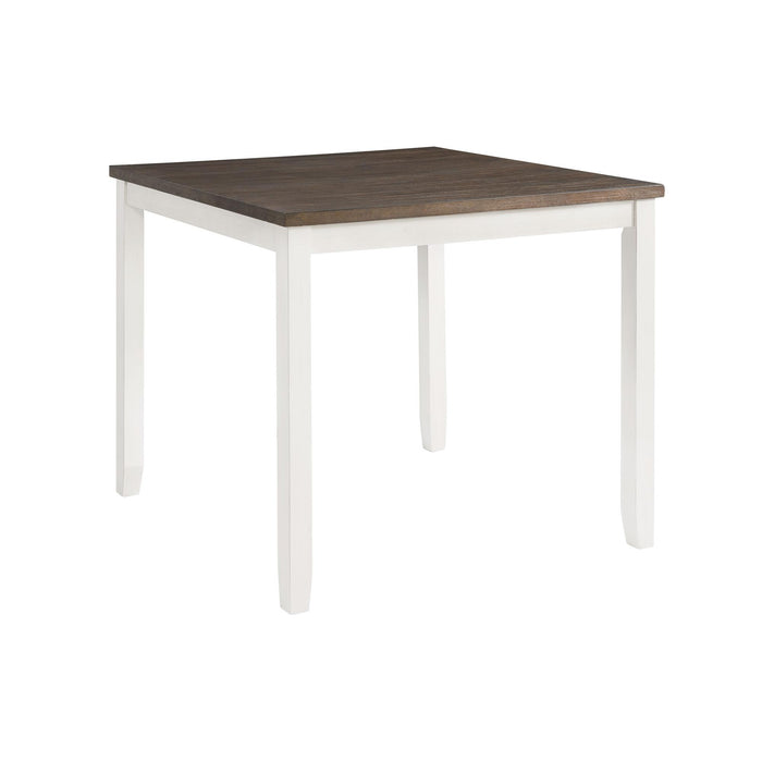 Martin Brown 5PC Counter Height Dining Set-Table & Four Chairs