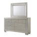 Platinum Dresser & Mirror Set - Jack’s Furniture and More (Laredo, TX)