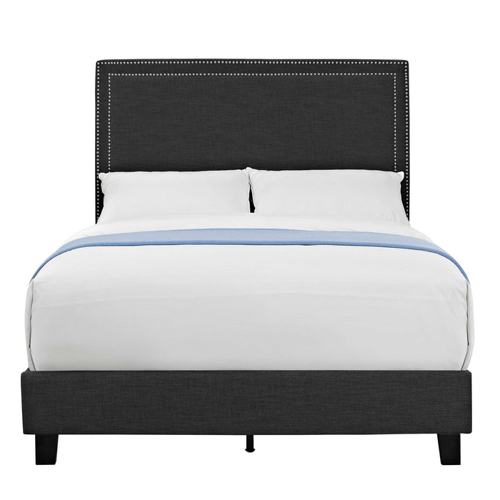 Erica Upholstered Full Platform Bed - Jack’s Furniture and More (Laredo, TX)