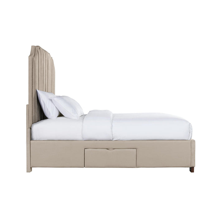 Harper King Upholstered Storage Bed - Jack’s Furniture and More (Laredo, TX)