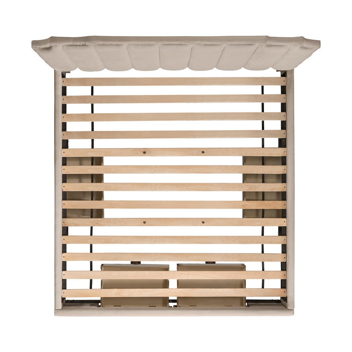 Harper King Upholstered Storage Bed - Jack’s Furniture and More (Laredo, TX)