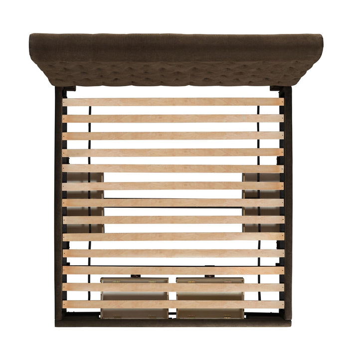 Waldorf King Upholstered Storage Bed - Jack’s Furniture and More (Laredo, TX)