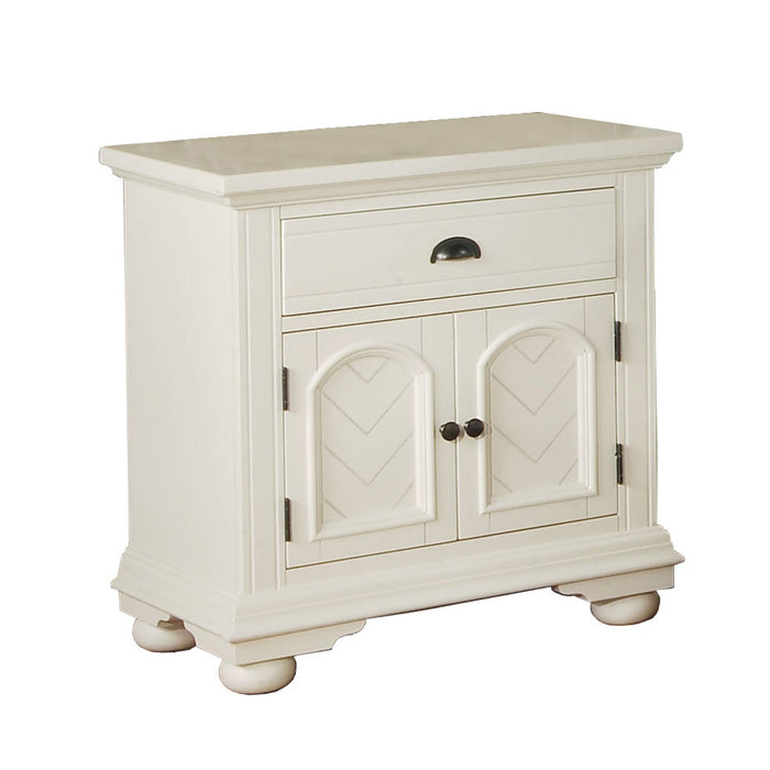 Brookpine White Nightstand - Jack’s Furniture and More (Laredo, TX)
