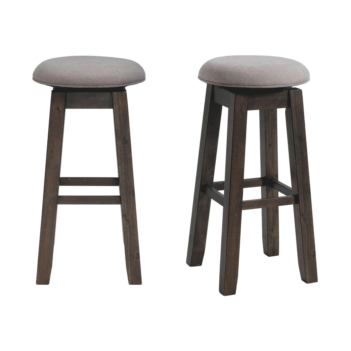 Morrison 30" Swivel Backless Bar Stool Set of 2 - Jack’s Furniture and More (Laredo, TX)