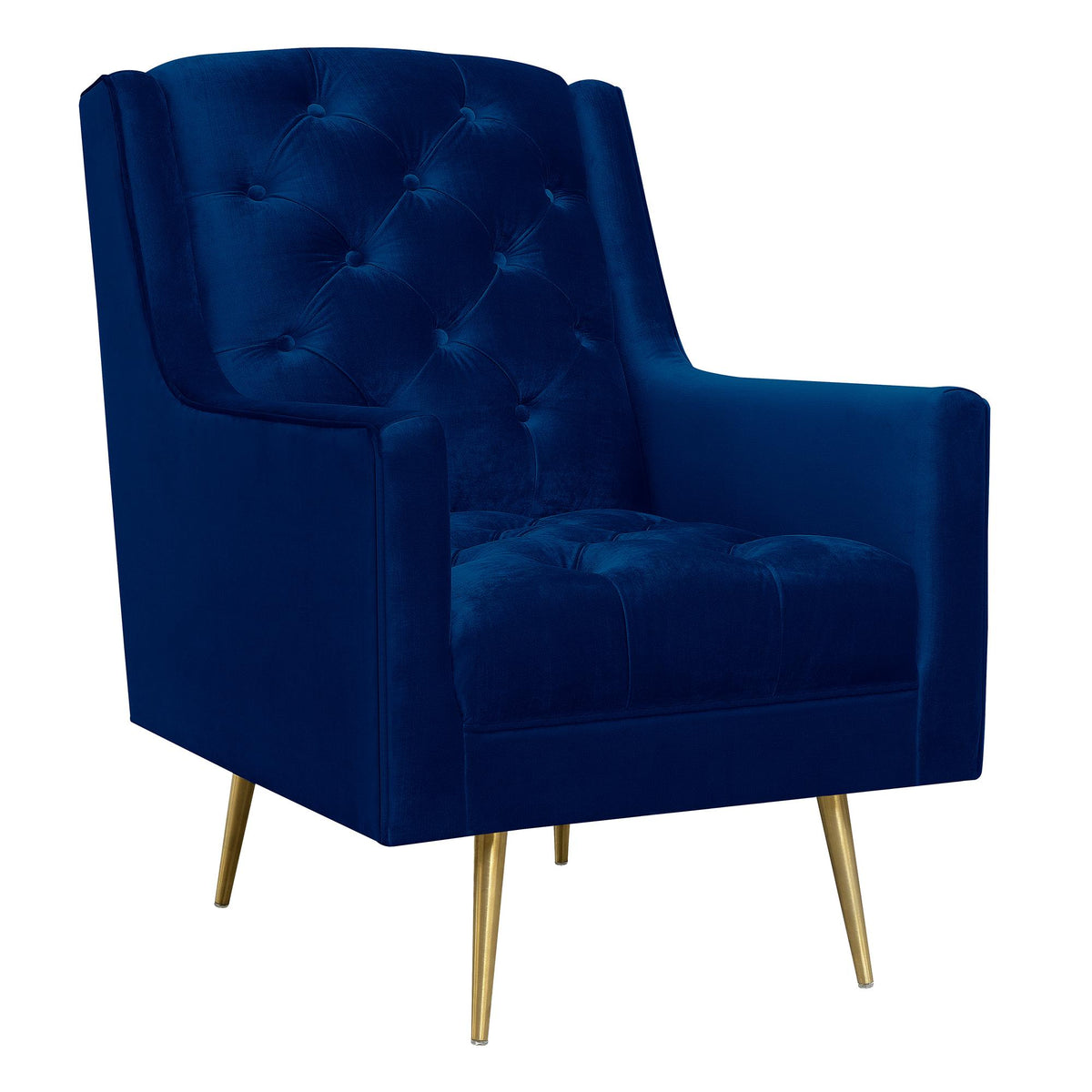 Bryan Accent Chair w/ Gold Legs - Jack’s Furniture and More (Laredo, TX)
