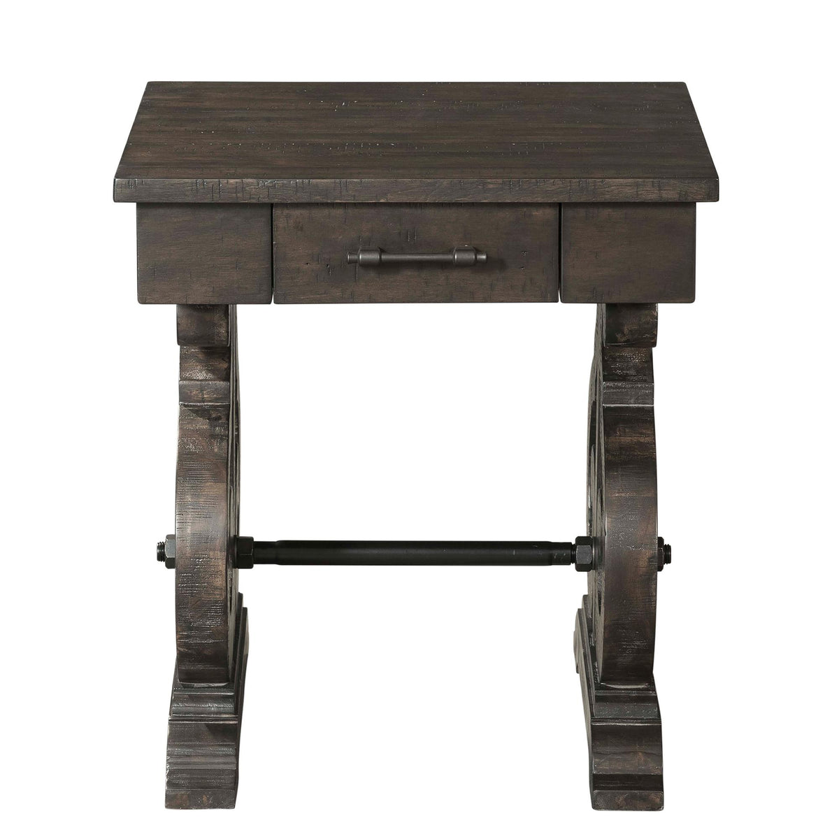 Stone End Table w/ PU Base - Jack’s Furniture and More (Laredo, TX)