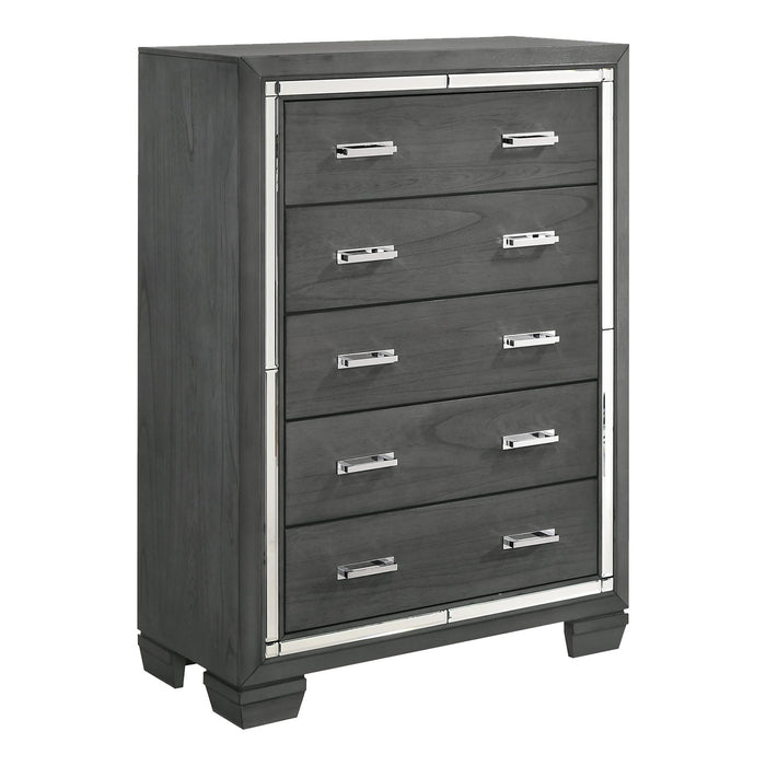 Titanium 5-Drawer Chest
