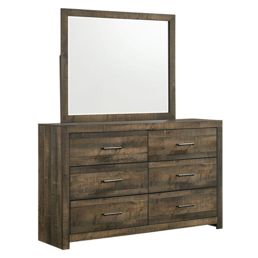 Bailey 6-Drawer Dresser & Mirror Set - Jack’s Furniture and More (Laredo, TX)