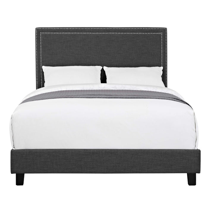 Erica Upholstered Queen Platform Bed - Jack’s Furniture and More (Laredo, TX)