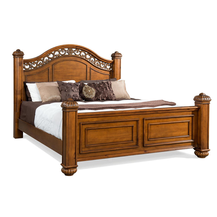 Barkley Square King Poster Bed - Jack’s Furniture and More (Laredo, TX)