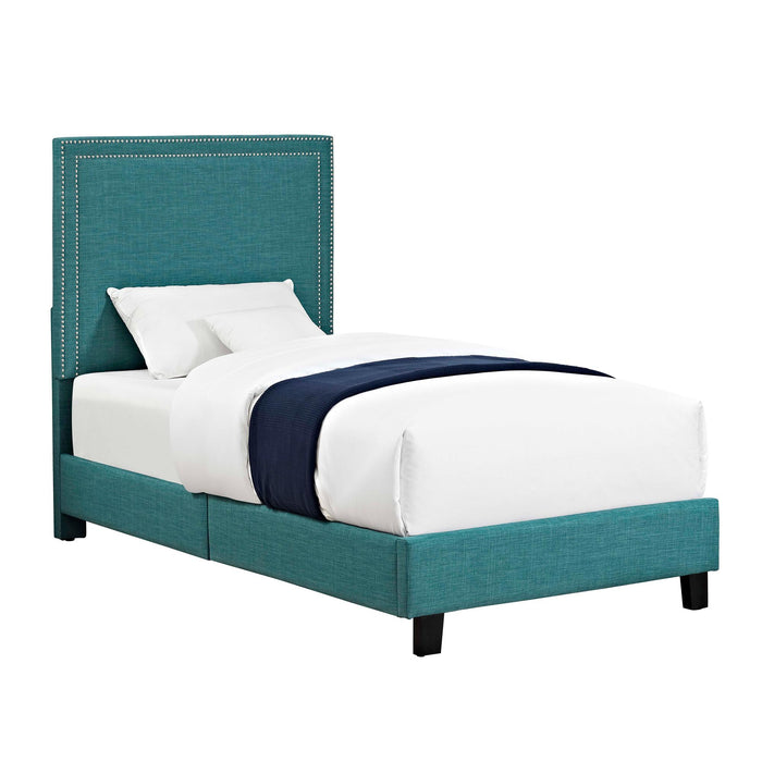 Erica Upholstered Twin Platform Bed - Jack’s Furniture and More (Laredo, TX)