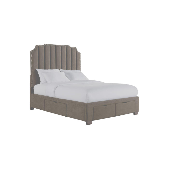 Harper Queen Upholstered Storage Bed - Jack’s Furniture and More (Laredo, TX)