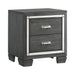 Titanium 2-Drawer Nightstand - Jack’s Furniture and More (Laredo, TX)