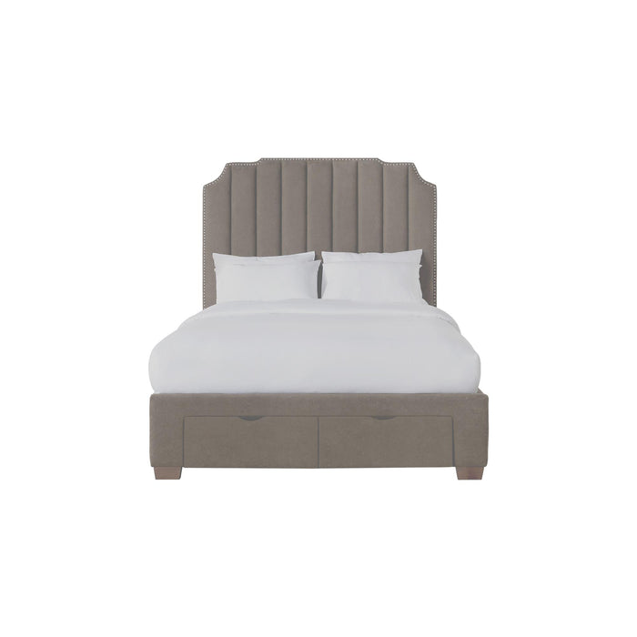 Harper Queen Upholstered Storage Bed - Jack’s Furniture and More (Laredo, TX)