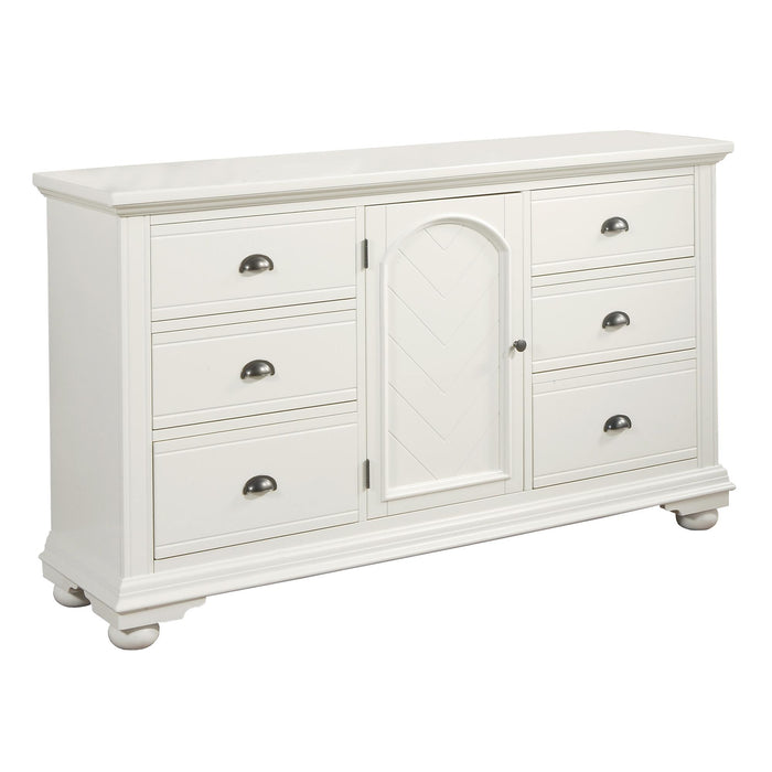 Brookpine White Dresser - Jack’s Furniture and More (Laredo, TX)