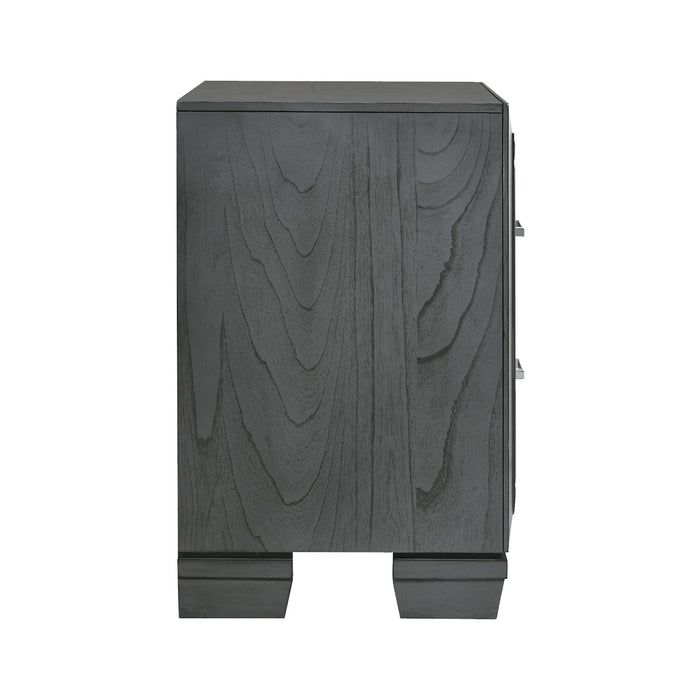 Titanium 2-Drawer Nightstand - Jack’s Furniture and More (Laredo, TX)