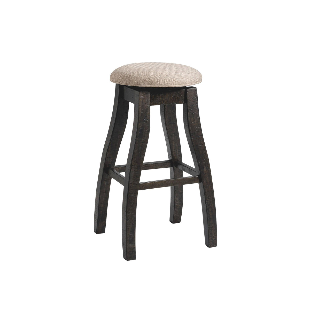 Stone 30" Swivel Backless Bar Stool Set of 2 - Jack’s Furniture and More (Laredo, TX)
