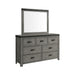 Wade 7-Drawer Dresser & Mirror Set - Jack’s Furniture and More (Laredo, TX)