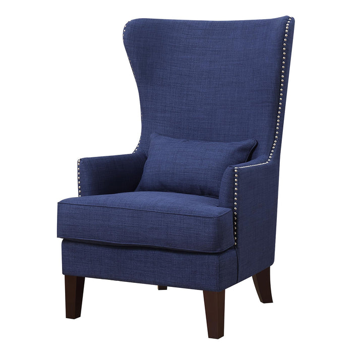 Kori Accent Chair in Blue - Jack’s Furniture and More (Laredo, TX)
