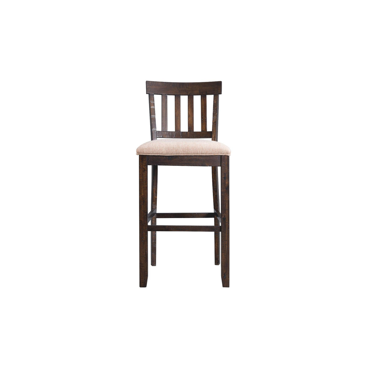 Stone 30" Slat Back Bar Stool Set of 2 - Jack’s Furniture and More (Laredo, TX)