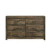 Bailey 6-Drawer Dresser - Jack’s Furniture and More (Laredo, TX)