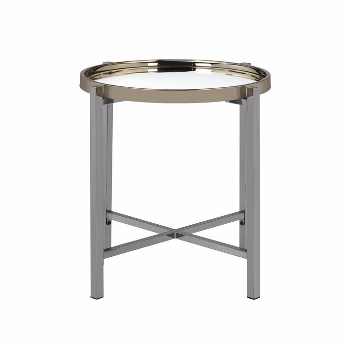 Edith Round End Table - Jack’s Furniture and More (Laredo, TX)