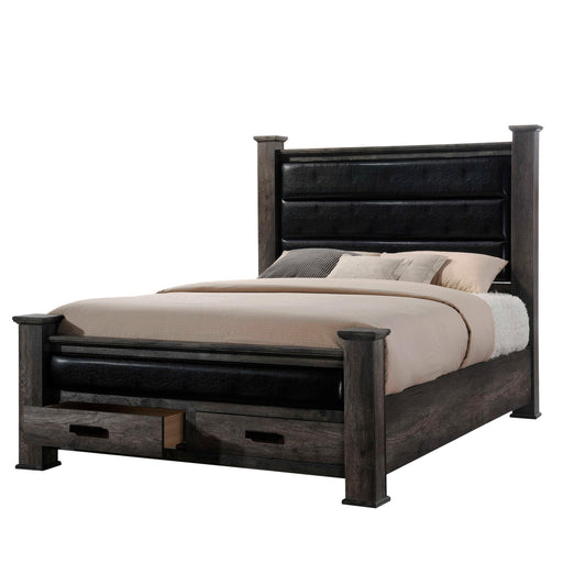 Nathan King Storage Poster Bed - Jack’s Furniture and More (Laredo, TX)