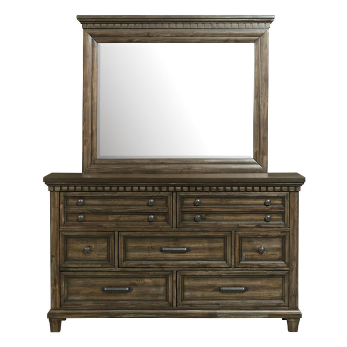 McCabe 7-Drawer Dresser with Mirror Set - Jack’s Furniture and More (Laredo, TX)