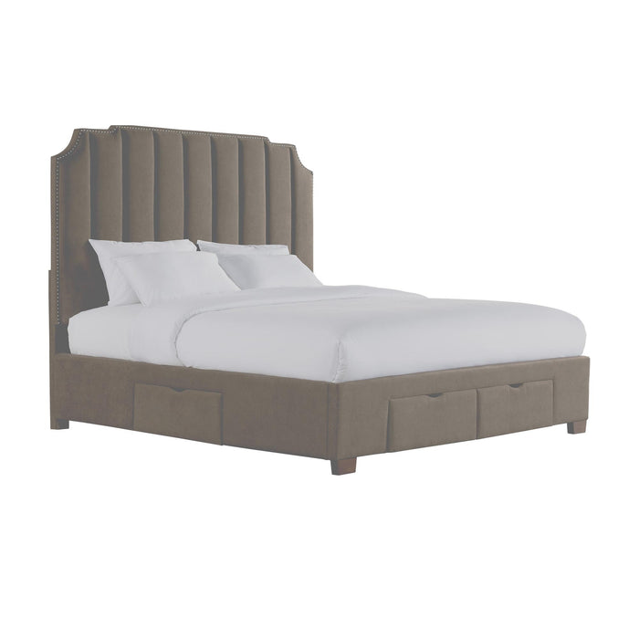 Harper King Upholstered Storage Bed - Jack’s Furniture and More (Laredo, TX)