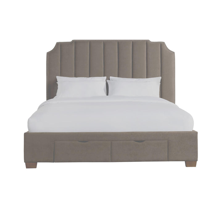 Harper King Upholstered Storage Bed - Jack’s Furniture and More (Laredo, TX)