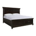 Slater King Platform Storage Bed in Black - Jack’s Furniture and More (Laredo, TX)