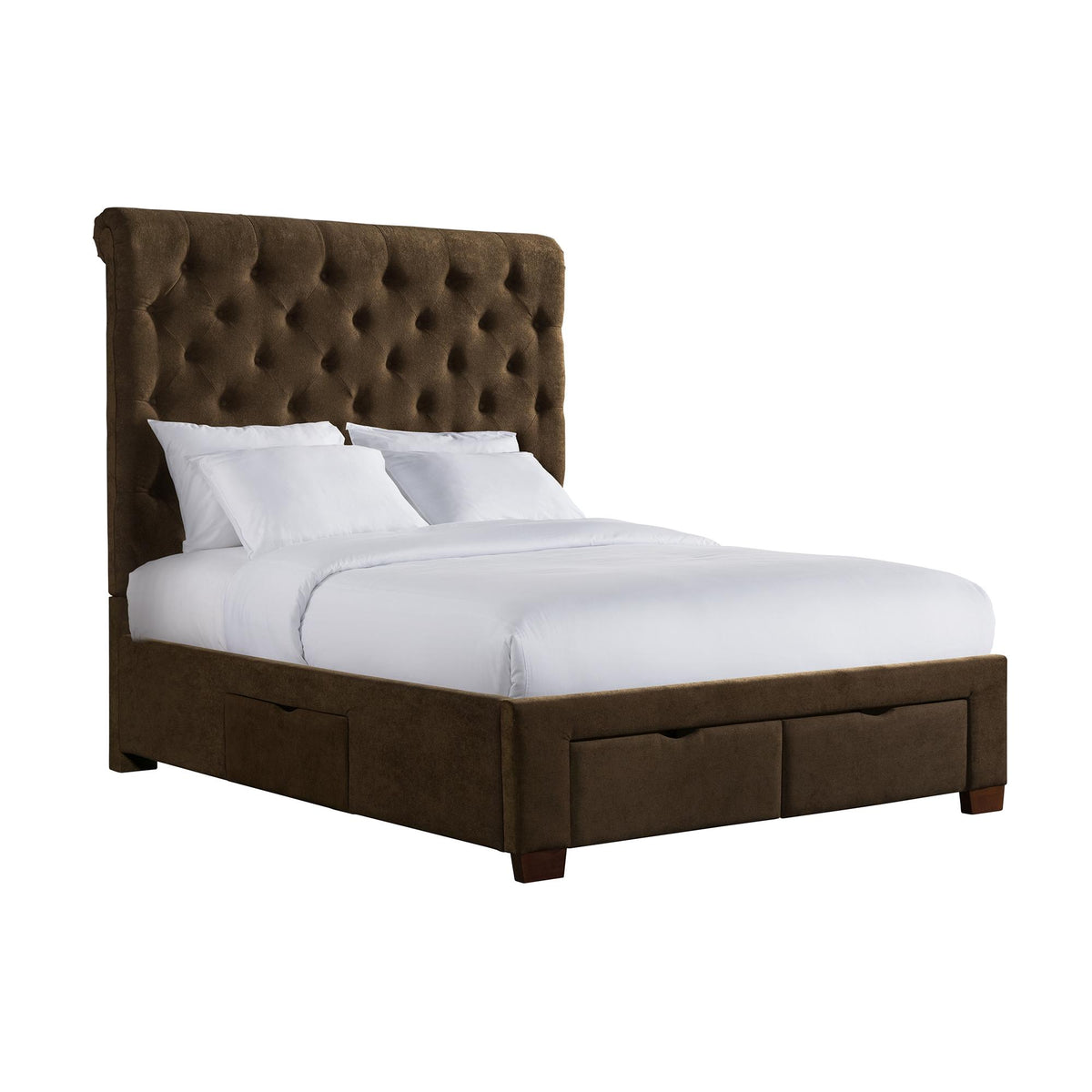 Waldorf Queen Upholstered Storage Bed - Jack’s Furniture and More (Laredo, TX)