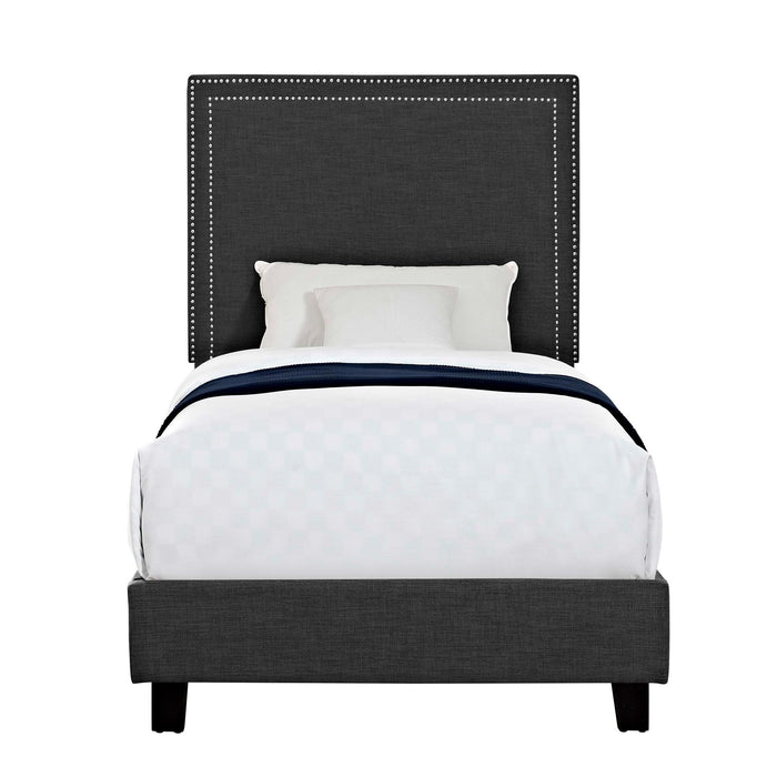 Erica Upholstered Twin Platform Bed - Jack’s Furniture and More (Laredo, TX)