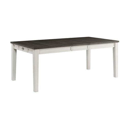 Kayla Two Tone Dining Table with Storage - Jack’s Furniture and More (Laredo, TX)
