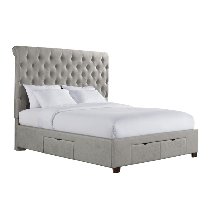 Waldorf King Upholstered Storage Bed - Jack’s Furniture and More (Laredo, TX)