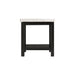 Marcello White Marble Square End Table - Jack’s Furniture and More (Laredo, TX)