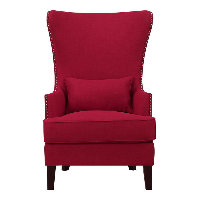 Kori Accent Chair in Berry - Jack’s Furniture and More (Laredo, TX)