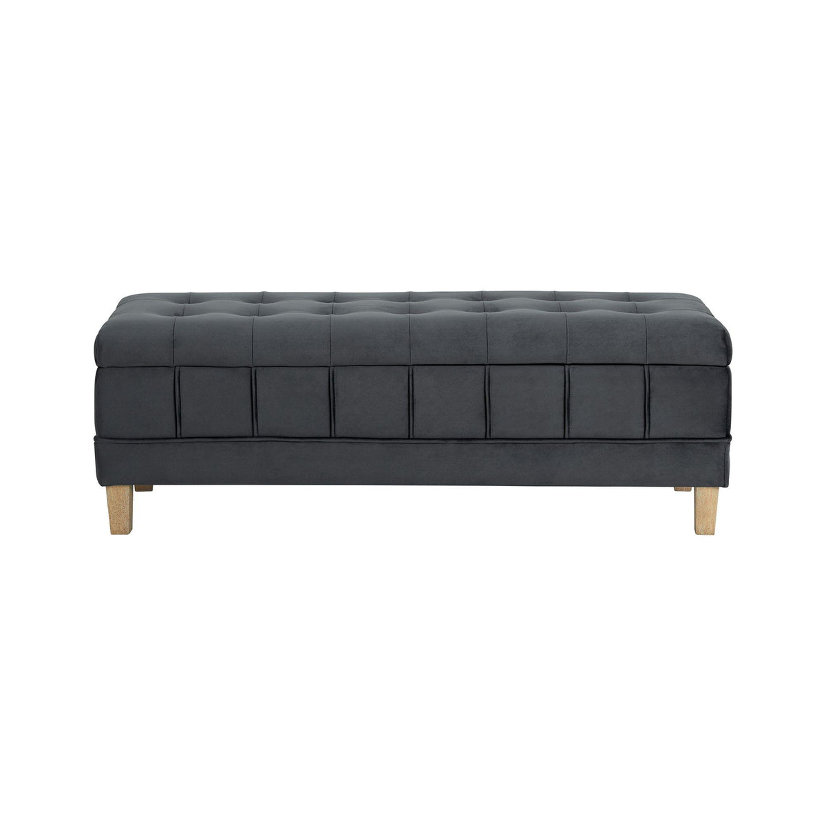 Crosby Tufted Storage Ottoman