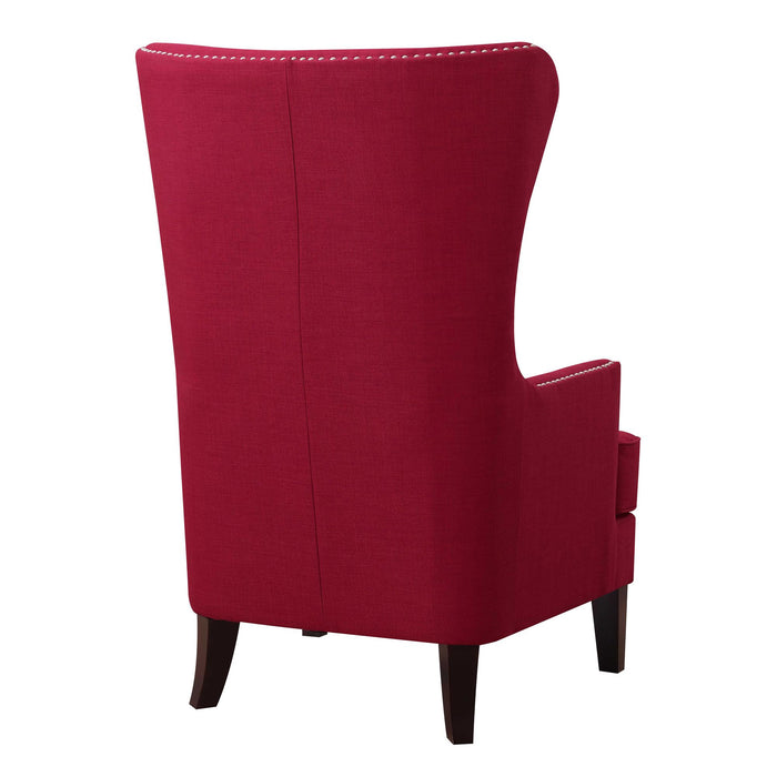 Kori Accent Chair in Berry - Jack’s Furniture and More (Laredo, TX)