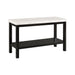 Marcello White Marble Rectangle Sofa Table - Jack’s Furniture and More (Laredo, TX)