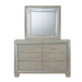 Platinum Youth Dresser & Mirror w/ LED Light Set - Jack’s Furniture and More (Laredo, TX)