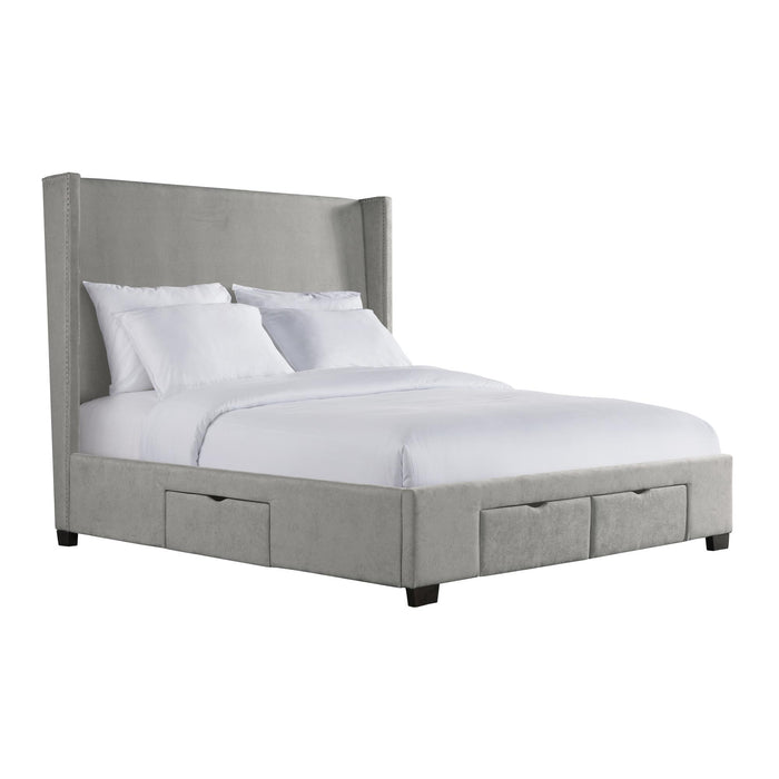 Magnolia King Upholstered Storage Bed - Jack’s Furniture and More (Laredo, TX)