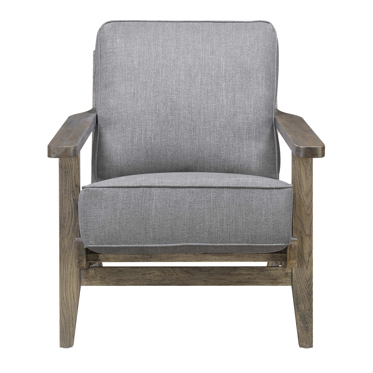 Metro Accent Chair in Slate w/ Antique Legs - Jack’s Furniture and More (Laredo, TX)