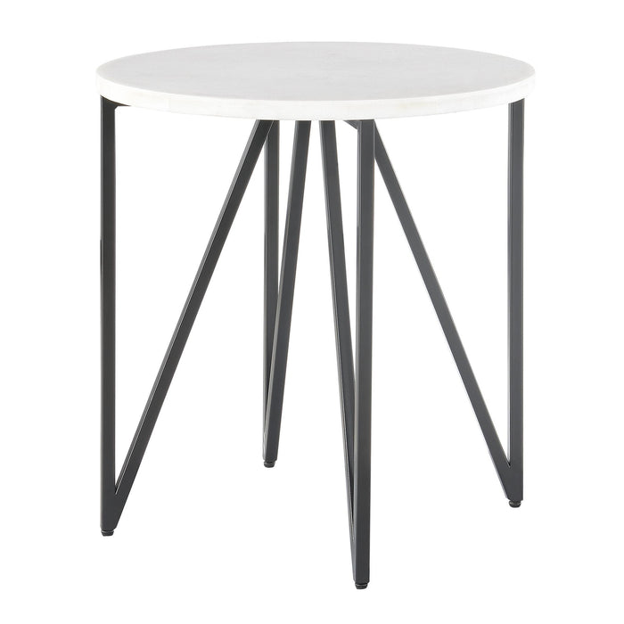 Cedric Round End Table - Jack’s Furniture and More (Laredo, TX)