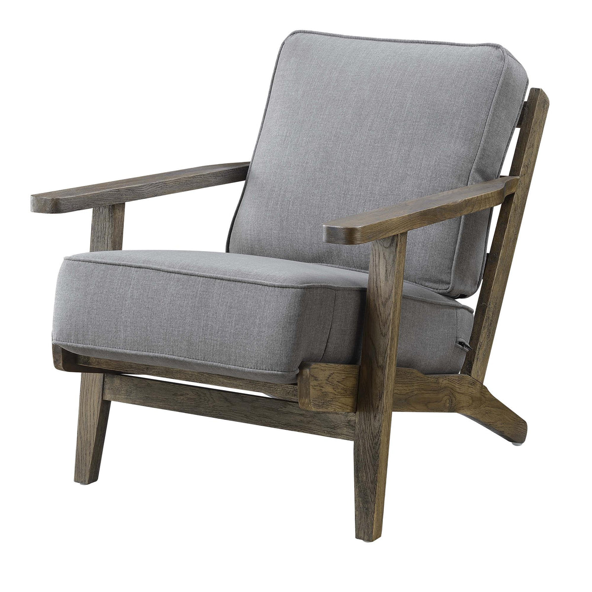 Metro Accent Chair in Slate w/ Antique Legs - Jack’s Furniture and More (Laredo, TX)