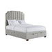 Harper Queen Upholstered Storage Bed - Jack’s Furniture and More (Laredo, TX)