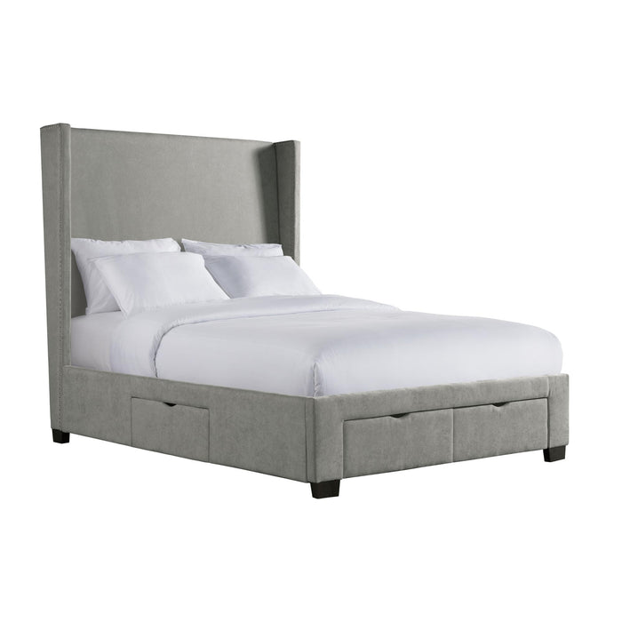 Magnolia Queen Upholstered Storage Bed - Jack’s Furniture and More (Laredo, TX)