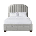 Harper Queen Upholstered Storage Bed - Jack’s Furniture and More (Laredo, TX)