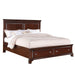 Canton Cherry King Storage Bed - Jack’s Furniture and More (Laredo, TX)